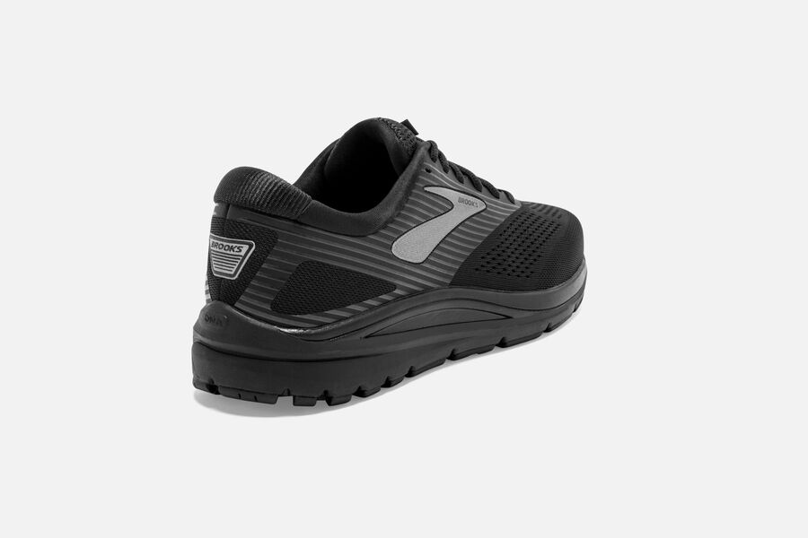 Brooks Addiction 14 Road Running Shoes Mens - Black/Grey - EDLQA-4250